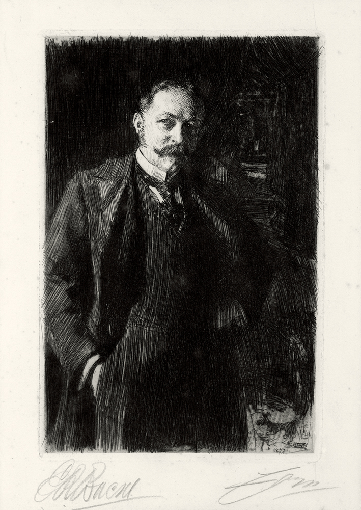  安德斯·莱奥纳德·佐恩 Anders Leonard Zorn —— 佐恩(素描) (109)